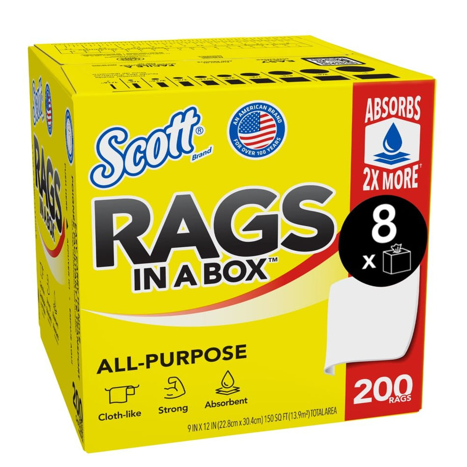 KC 75260 Rags in a Box - Wiping Rag World