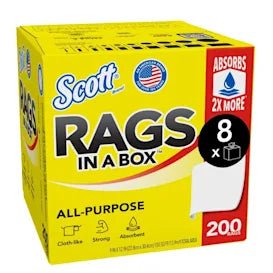 KC 75260 Scott Rags in a Box - Wiping Rag World