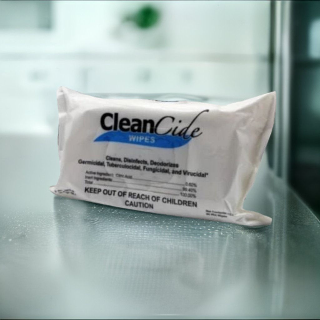 CleanCide Disinfectant Wipe 80 ct - Wiping Rag World