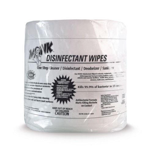 Monk Disinfectant Wipes - 800 ct Refill - Wiping Rag World