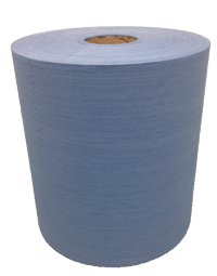 WRW8 Blue Jumbo Roll - Wiping Rag World